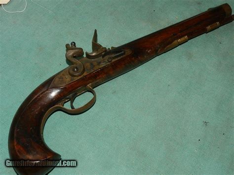Pedersoli Navy Moll Pistol In 44 Caliber Flintlock For Sale