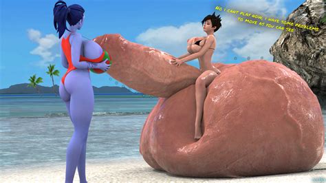Rule 34 1futa 1girls 3d Ball Sitting Beach Big Breasts Bikini Blizzard Entertainment Female