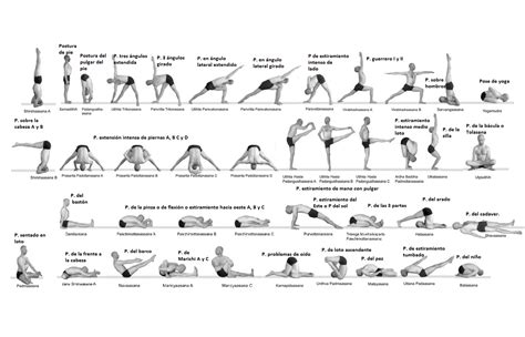 Filosofia Oriental Posiciones Y Nombres De Asanas ·yoga·