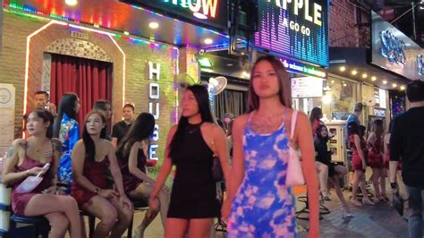 Pattaya Nightlife Walking Street Night Walk Dec Youtube