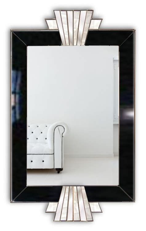 A bathroom mirror cabinet can come in many different styles. Vienna Majestic Original Handcrafted Art Deco Wall Mirror ...