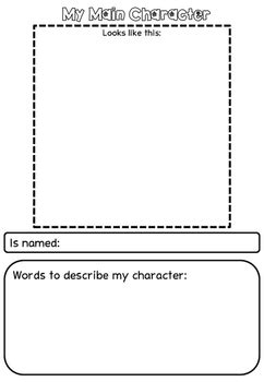 Character Profile writing prompt template by A Clever Cookie | TpT