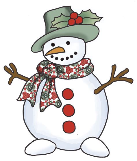 Country Snowman Clipart Clipart Best