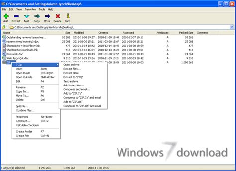 7 Zip Portable For Windows 7 Top Rated File Compression Tool