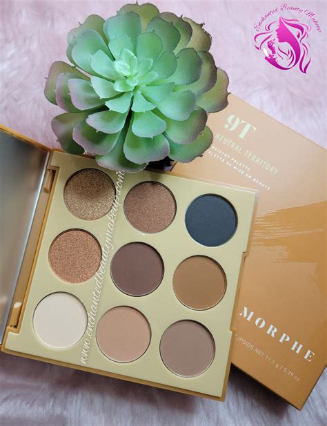 Morphe 9t Neutral Territory Artistry Palette Enchanted Beauty Makeup