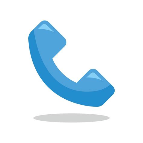 blue phone icon 16283893 vector art at vecteezy