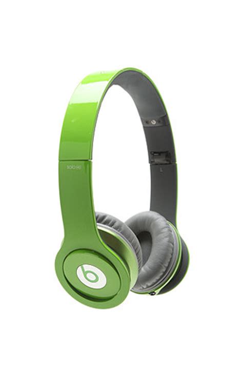 Beats By Dre Solo Hd Green Headphones At