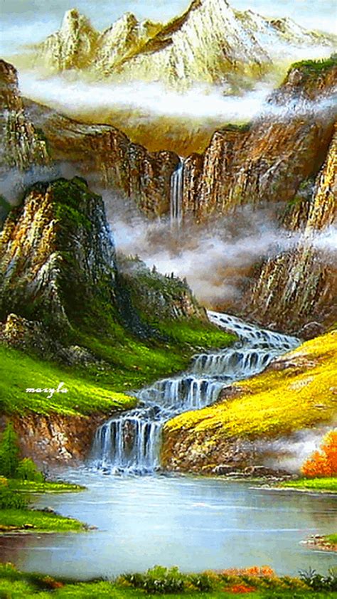 Animated Photo Nature Pictures Waterfall Beautiful