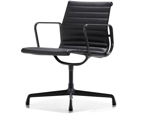 The side chair version swivels 360 degrees, but does not tilt. Eames® Aluminum Group Side Chair - hivemodern.com