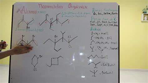 Nomenclatura De Alcanos Youtube