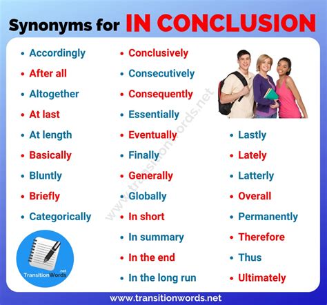 Other Ways To Say In Conclusion List Of 30 Synonyms For In Conclusion