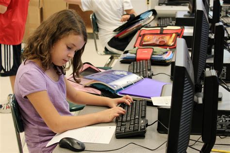 Computer Class Fifth Grade Writing Class Elementary Publ Flickr