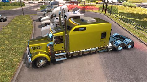 Kenworth W900B Long (1.3) • ATS mods | American truck simulator mods ...