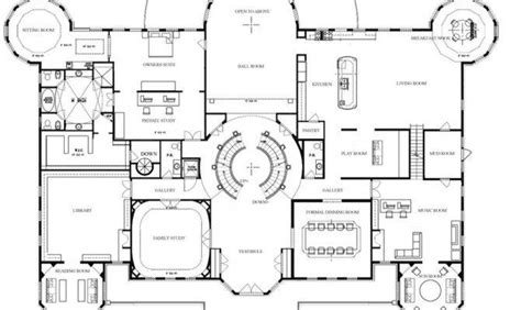 15 Stunning Mansions Blueprints House Plans