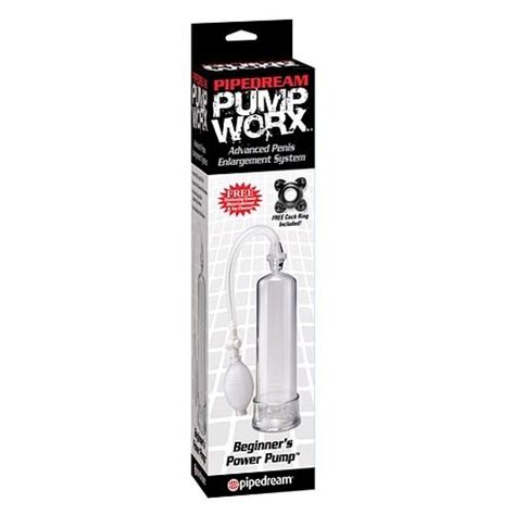 Our Pleasure Penis Pumps Pump Worx Beginner`s Power Pump Clear