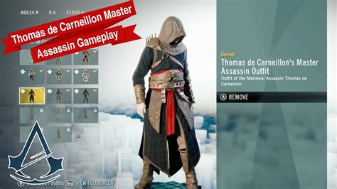 Assassins Creed Unity Thomas De Carneillon Gameplay Youtube