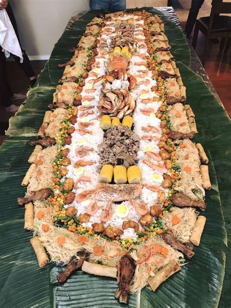 Homemade Filipino Boodle Fight With Wild Alaskan Seafood Boodle