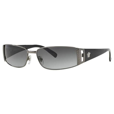 Versace Unisex Ve 2021 100111 Pewtergrey Gradient Lens Sunglasses