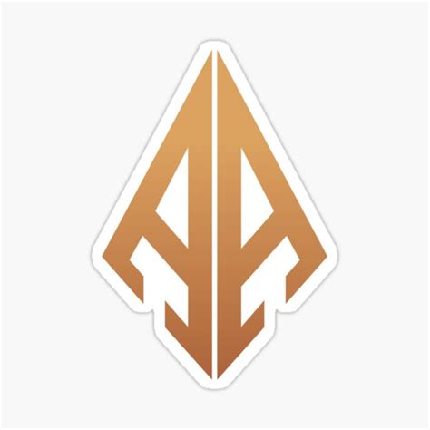 Arbiters Ambition Logo Sticker For Sale By Croomar Redbubble