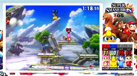 Super Smash Bros 3DS Online Multiplayer Gameplay PART 4 I M A Man