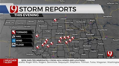Tornadoes Severe Winds Cause Damage Across Oklahoma
