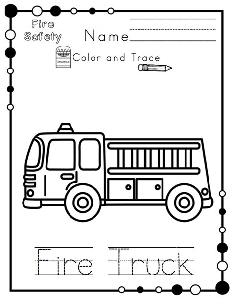 Free Printable Fire Safety Worksheets Preschool Free Printable Templates