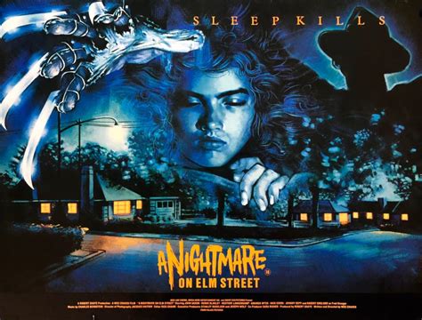 Original A Nightmare On Elm Street Movie Poster Freddy Krueger