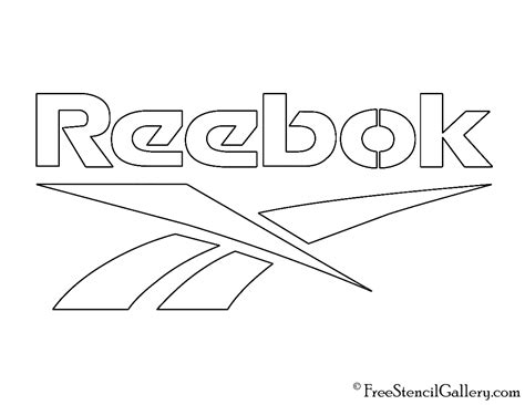 Reebok Logo Stencil Free Stencil Gallery