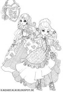 Download this running horse printable to entertain your child. Kara Realm: Ever After High Coloring Pages | Coloring ...