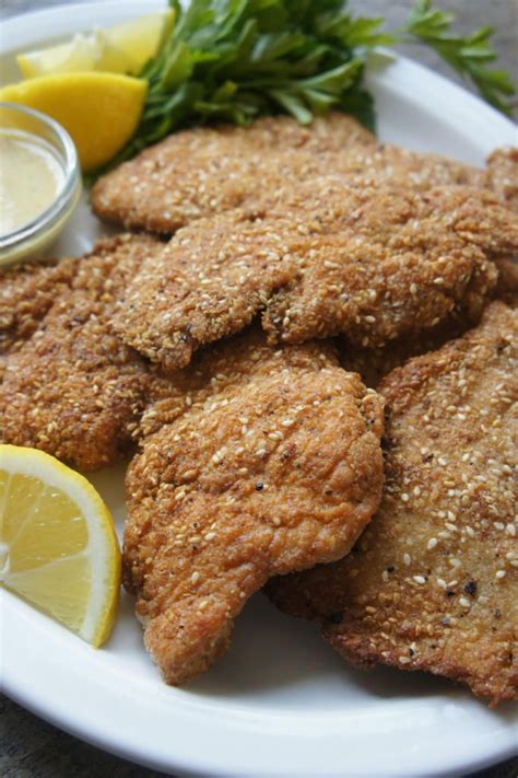 Maybe you would like to learn more about one of these? Passover Chicken Schnitzel Recipe | Schnitzel recipes ...