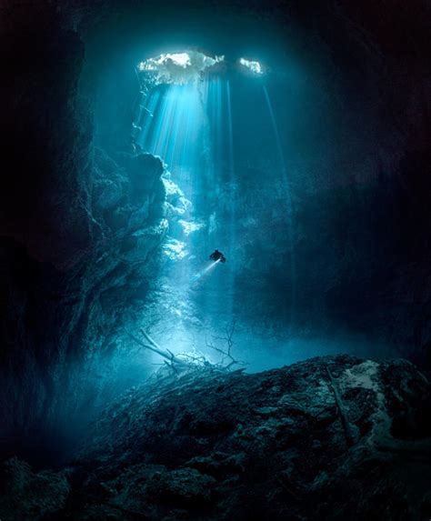 Photos The Eerie Beauty Of Underwater Caves