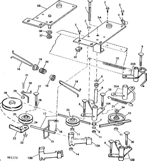 John Deere Lt166 Mower Deck Belt Diagram Diagram Resource Gallery