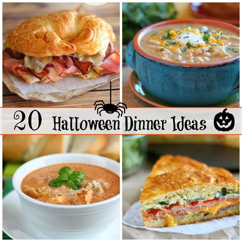 20 Halloween Dinner Ideas to Warm you Up | Night dinner recipes, Halloween food dinner, Dinner