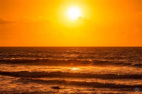 Sunset Over Ocean Background High Quality Free Backgrounds