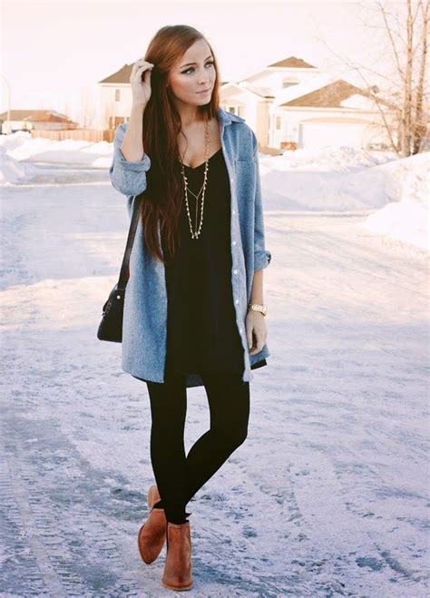 40 Awesome Winter Outfits Ideas With Ankle Boots Wear4trend Outfits