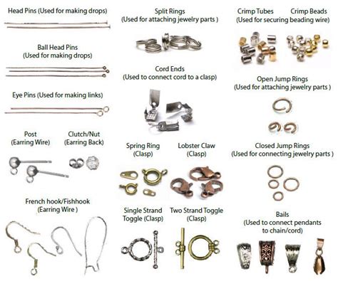 Commonly Used Bead Findings From Cousin® Diyjewelry Jewelry Findings
