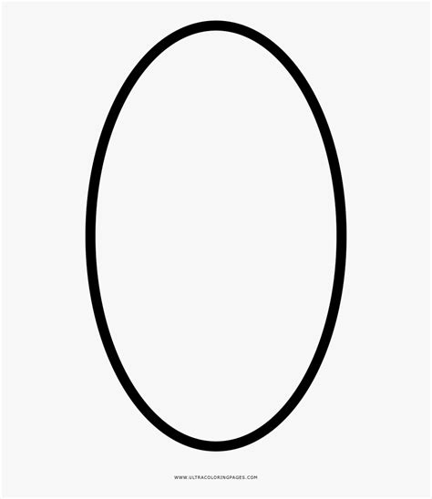 Oval Shape Coloring Pages Circle Hd Png Download Is Free Transparent