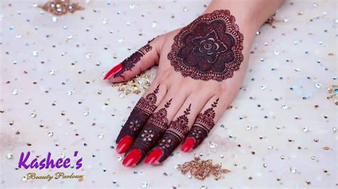 Kashee's mehndi is not only for the bride's but also for teenager girls. KASHEE`S SIGNATURE MEHNDI - YouTube