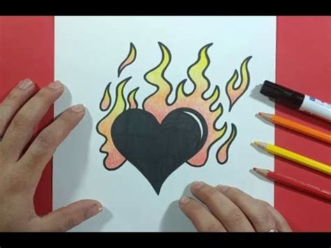 Como Dibujar Un Corazon Paso A Paso How To Draw A Heart Youtube