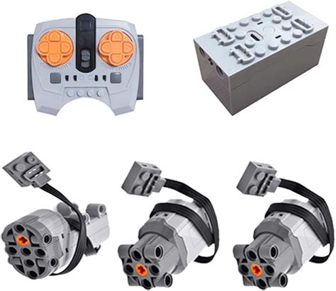 Mamey Technic Power Functions Moteur Set Compatible Avec Lego T L Commande Bo Te Piles
