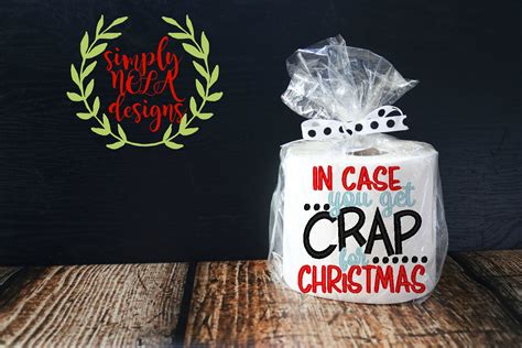 Funny T In Case You Get Crap For Christmas Funny Etsy