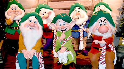 All Seven Dwarfs Meet Us At Mickeys Very Merry Christmas Party 2018