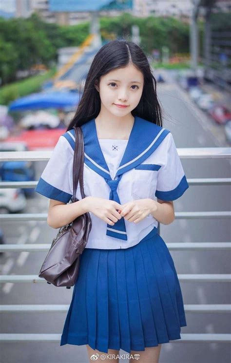 A Very Sweet Picture School Girl Japan School Girl Dress School