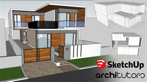 Sketchup House Design Tutorial House Design Tutorial With Sketchup
