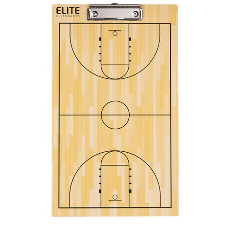 Elite Dry Erase Basketball Coaches Clipboard Murray Sporting Goods