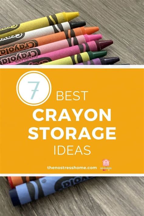 The 7 Best Crayon Storage Ideas For Kids Where To Store Are Supplies