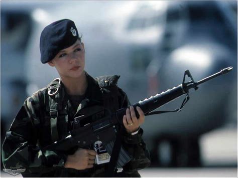 Military Photos More Armed Women