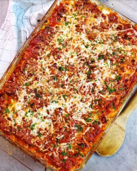Lasagna With Meat Sauce Lite Cravings Ww Recipes