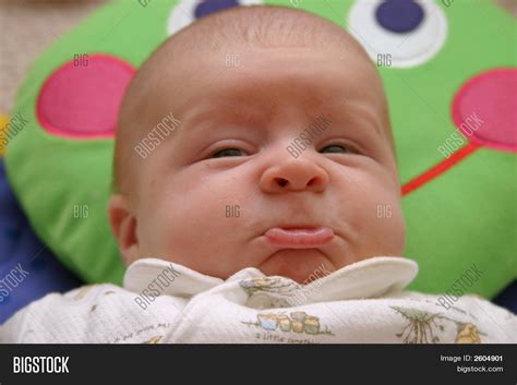 Pouting Baby Image And Photo Free Trial Bigstock