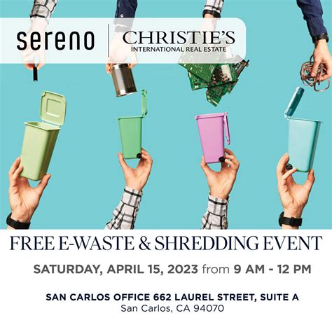 Free E-Waste & Shredding Event - Saturday, April 15! - Alana Corso